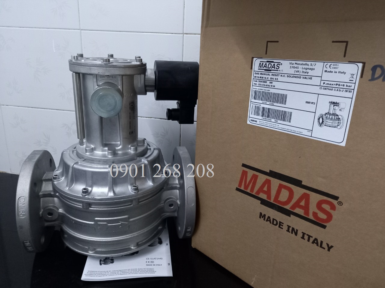 van dien tu madas DN65